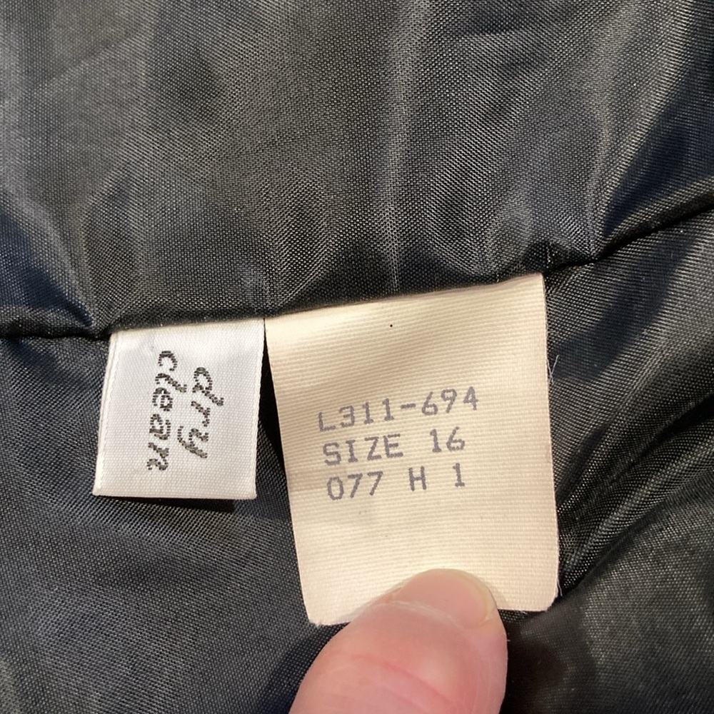 Vintage Classic Pendleton Collarless Double Breas… - image 8